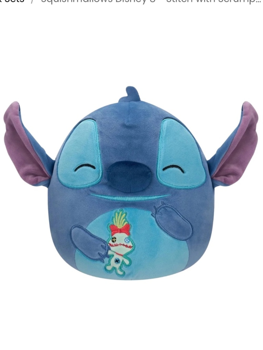 Squishmallows Disney 8 - Stitch with Scrump, Medium